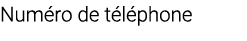 Num ro de t l phone 