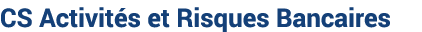 CS Activit s et Risques Bancaires