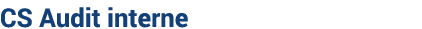 CS Audit interne