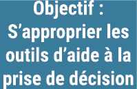 Objectif : S’approprier les outils d’aide  la prise de d cision