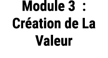 Module 3 : Cr ation de La Valeur
