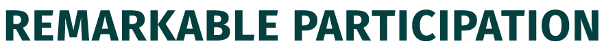 Remarkable participation