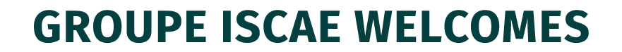 Groupe ISCAE welcomes