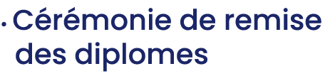 • C r monie de remise des diplomes