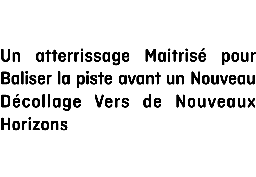 Un atterrissage Maitris pour Baliser la piste avant un Nouveau D collage Vers de Nouveaux Horizons
