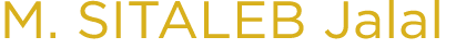 M. SITALEB Jalal 