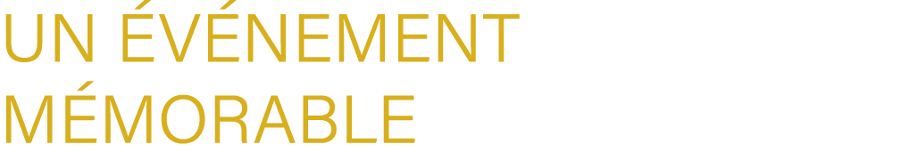 Un v nement m morable 