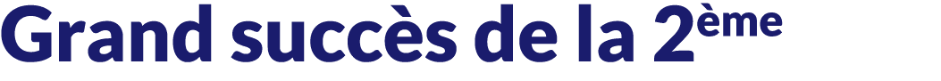 Grand succ s de la 2 me