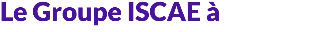 Le Groupe ISCAE  