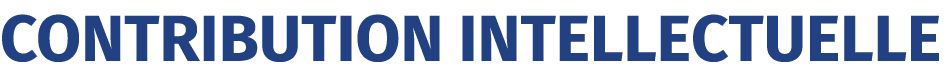contribution intellectuelle